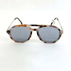 NWT Vince Camuto Retro Navigator Aviator Tortoise Sunglasses Vince Camuto VM601 BKTS Navigator Sunglasses Black Tortoise  main image 3